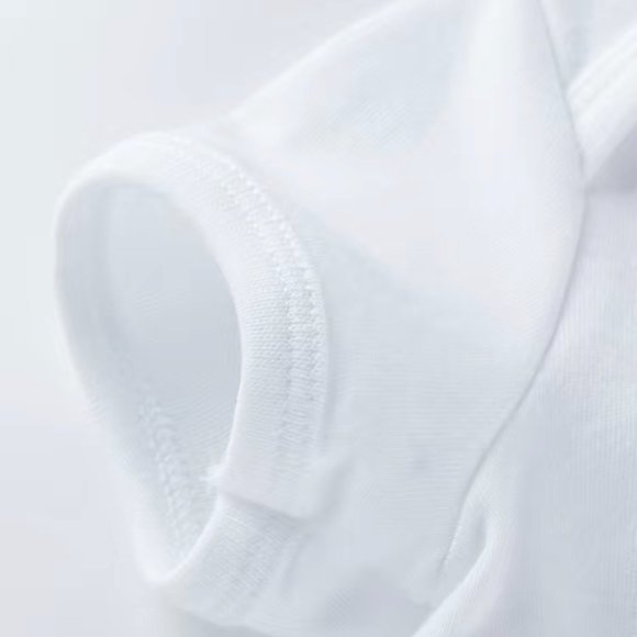 Girls 3D Heart Design BodySuite Lap Shoulders Easy Change Snaps - Picture 5 of 7